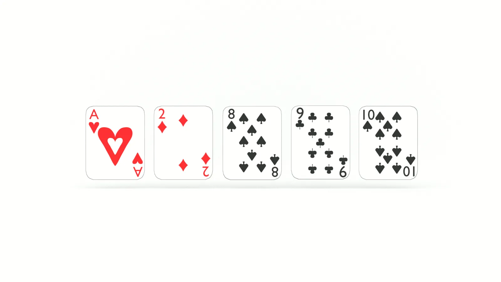  playing cards 