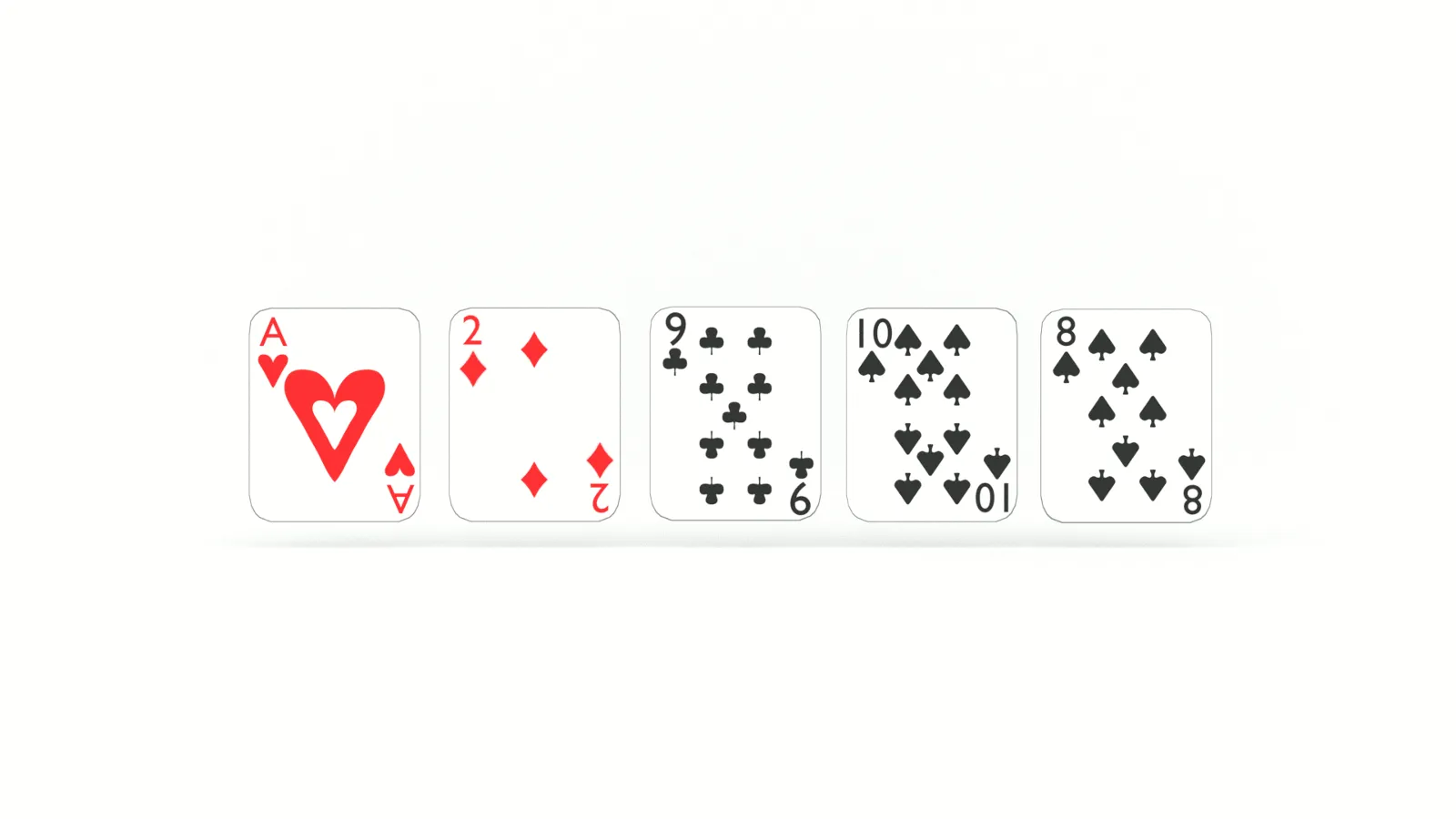  playing cards 