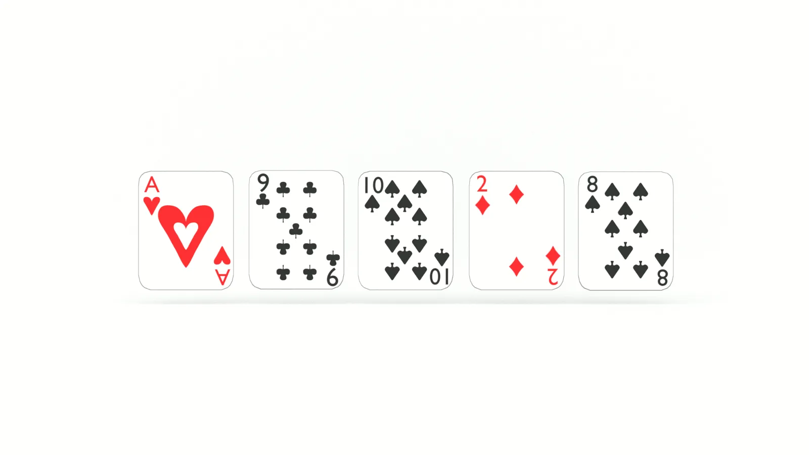  playing cards 