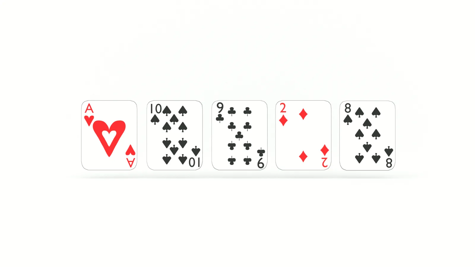  playing cards 