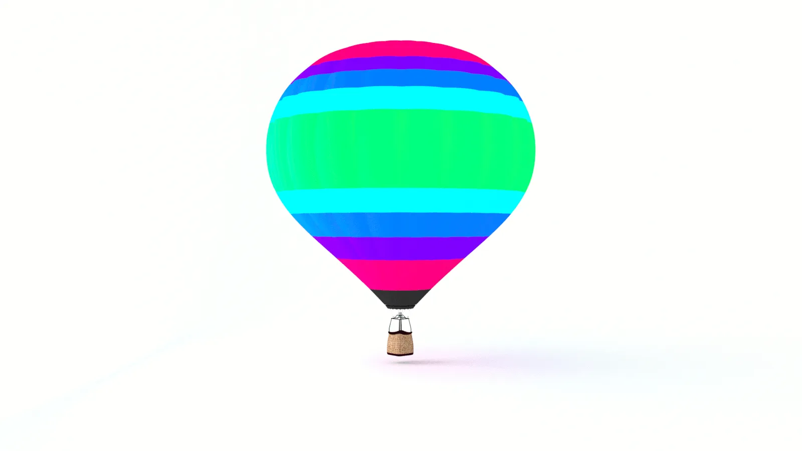  Illustration of hot air baloon as anlogy for overconfidence